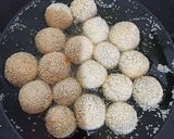 Foto langkah ke 7 dari resep Onde onde isi kacang hijau.