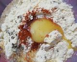 A picture of step 1 of Chicken Pakorda.
