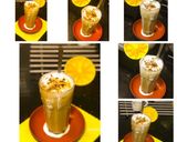 A picture of step 6 of Classic Vanilla-Cinnamon Iced Coffee.