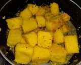 A picture of step 4 of Dhokla (Water bath process).