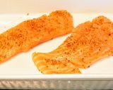 Cheddar sajtos lazac gombával és lilahagymával - LC recept fázis 1 fotója