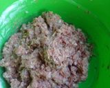 A picture of step 1 of Sausage rolls.