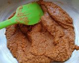 A picture of step 3 of Besan Rava Burfi. (Diwali Special).