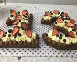 Foto del paso 7 de la receta: NUMBER CAKE de brownie para cumpleaños 1️⃣3️⃣🎉🎊
