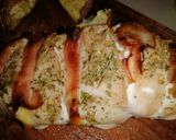 Foto del paso 3 de la receta: Pechuga Acordeón 🥓🧀