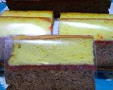 Foto langkah ke 6 dari resep Bolu Mandarin KW alias Bolu Lapis Selai.