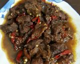 Foto langkah ke 3 dari resep Sapi Goreng Asam Kecap.