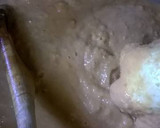 Foto del paso 1 de la receta: Budín de pan sin horno con duraznos en almíbar