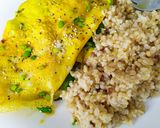 Foto del paso 5 de la receta: Omelette de zapallitos expres