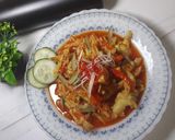 Foto langkah ke 4 dari resep Ceker Kuah Pedas Tanpa Tulang.