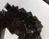 Foto langkah ke 2 dari resep Es Dawet Cincau Kolang-Kaling Pelangi.