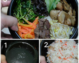 Foto langkah ke 10 dari resep Bibimbap / Nasi Campur Korea.