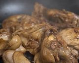 A picture of step 3 of Filipino Chicken Adobo.
