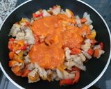 Foto del paso 2 de la receta: Canelones de berenjenas y pimientos confitados