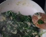 Foto del paso 2 de la receta Revuelto de espinacas con queso