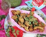 A picture of step 5 of Leftover Daal Palak Pakoda 😘😘😋😋.