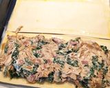 Foto del paso 4 de la receta Empanada de bacon y espinacas