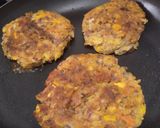 Foto del paso 5 de la receta: Hamburguesa de frijol, soja texturizada y vegetales🫘🧅🍔