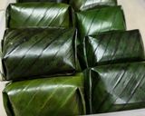 Foto langkah ke 8 dari resep Lemper isi ayam Merah Putih (1249).