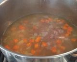 A picture of step 4 of Ham and Winter Vegetable Soup.
