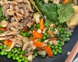 Tészta zöldségekkel recept fázis 2 fotója