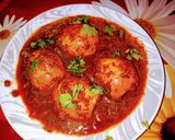 লালে ঝালে ডিম্বো (lale jhale dimbo recipe in Bengali) রেসিপির ধাপ 5 ছবি