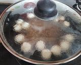 A picture of step 3 of Kheer mohan.