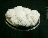 A picture of step 8 of Kerala style idiyappam /string hoppers.