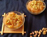 A picture of step 22 of Atte ka halwa.