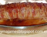 Foto del paso 7 de la receta: Rollo de carne envuelto en beicon
