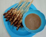Foto langkah ke 7 dari resep Sate Ayam Bumbu Kacang.