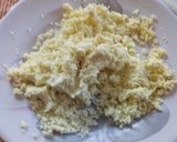 A picture of step 2 of Kesar bati.