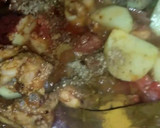 A picture of step 9 of Tandoori chicken biryani.