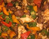 A picture of step 4 of New Orleans gumbo 🎶🎺.