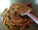 A picture of step 2 of Kachu Loti (Arum lob)with prawn #cookpad.