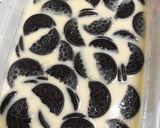 Gambar langkah 7 resipi Puding Milo Oreo.