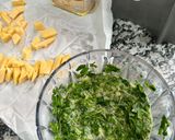 Foto del paso 2 de la receta: Bocadillos de espinaca con queso ahumado