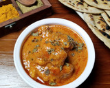 A picture of step 5 of Butter Chicken.