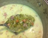 A picture of step 8 of Homemade Split Pea Soup with Ham.