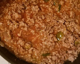 Foto del paso 5 de la receta: Tostadas de carne molida "fácil y delicioso"