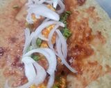 ரோடு சைடு தவா பன்னீர் பிராங்கி / wheat panner roll reciep in tamil ரெசிபி ஸ்டேப் 7 புகைப்படம்