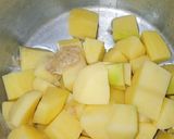 A picture of step 3 of Chutneyed Potatoes.
