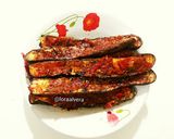 Foto langkah ke 5 dari resep Terong Bakar/Panggang Bahan Sederhana (Pedas, asin, gurih).