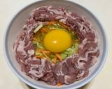 高麗菜豬肉雞蛋蓋飯（電鍋料理）的食譜步驟6照片