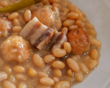 Foto del paso 6 de la receta: Fessolets con panceta ibérica y minialbóndigas de pollo