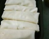 Foto langkah ke 5 dari resep Lumpia Tahu & Piscok (Frozen Spring Rolls).