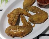 Foto langkah ke 3 dari resep Ayam Krispi Saus Pedas.