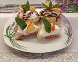 Nektarinos vaníliakrém kosárka recept fázis 10 fotója