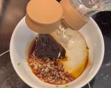 Hình bước làm 1 của món Canh kim chi Hàn Quốc
