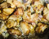 A picture of step 1 of Mutton roast.